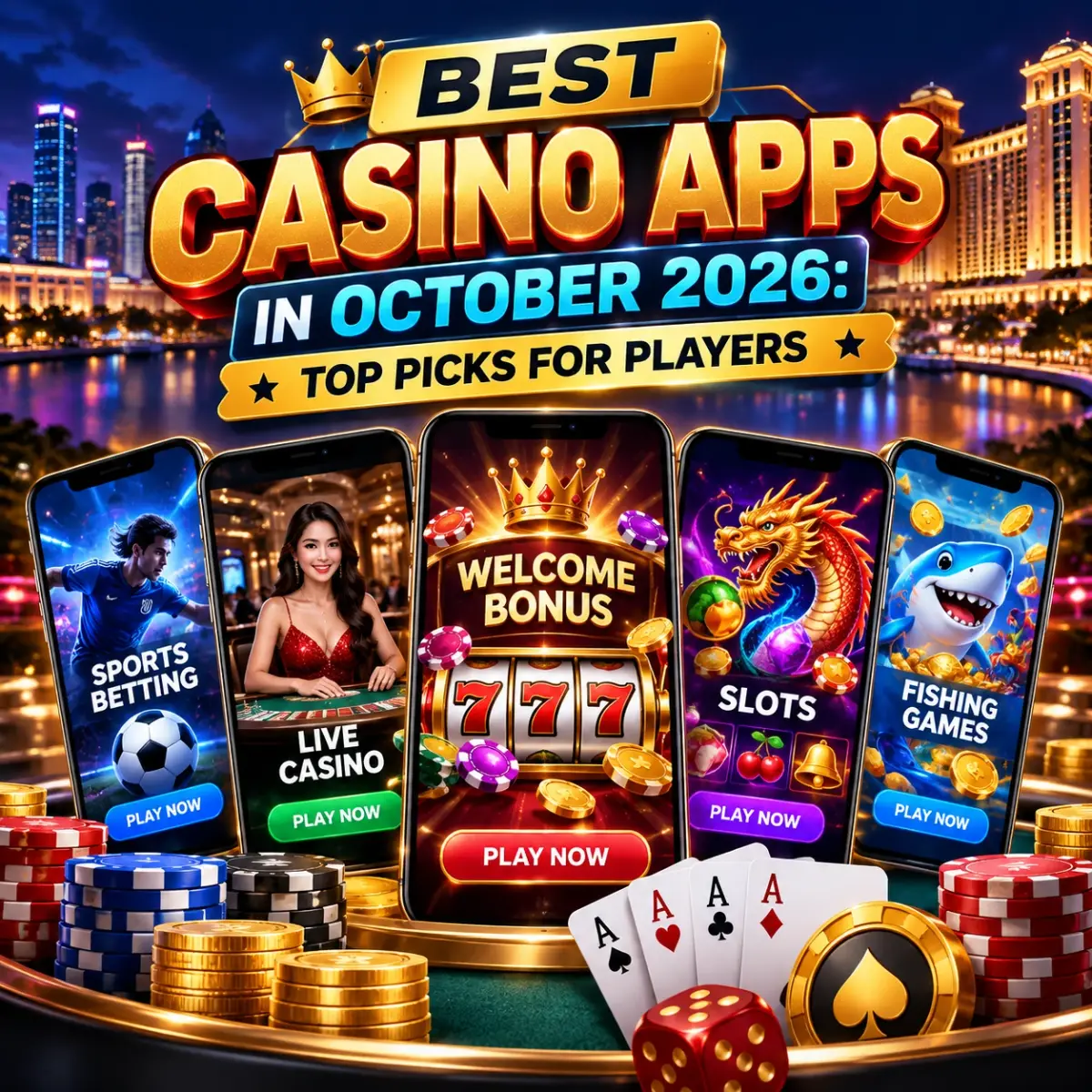 Best Casino Apps in October 2026: Top Picks for Players