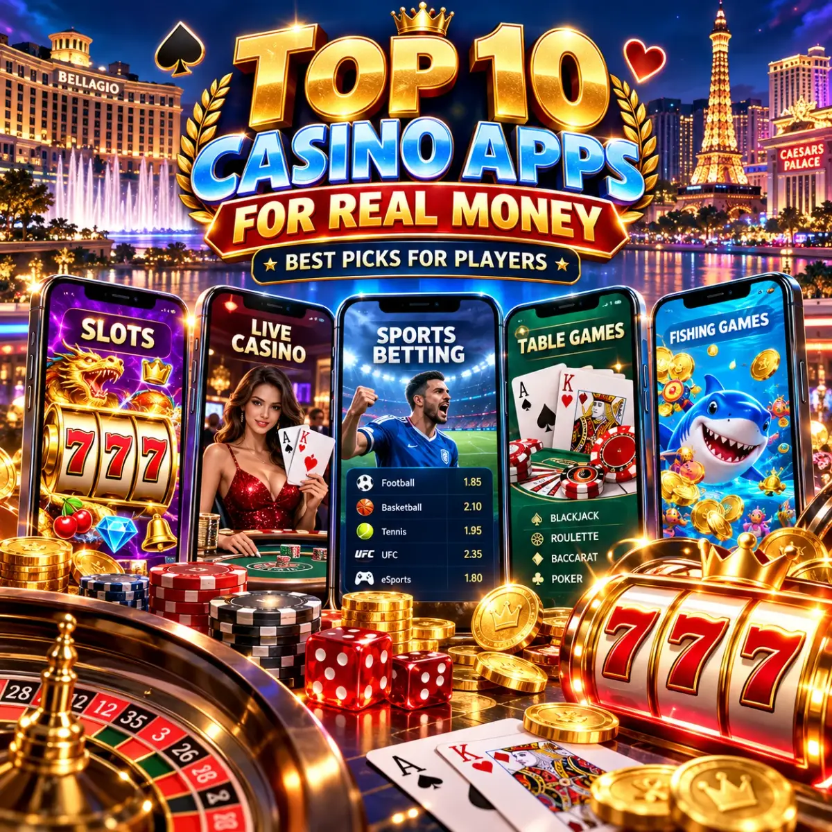 best casino apps real money